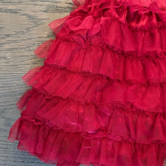 Baby gap red ruffled toddler girls skirt 3T retail $69 NWT - Picture 2 of 3